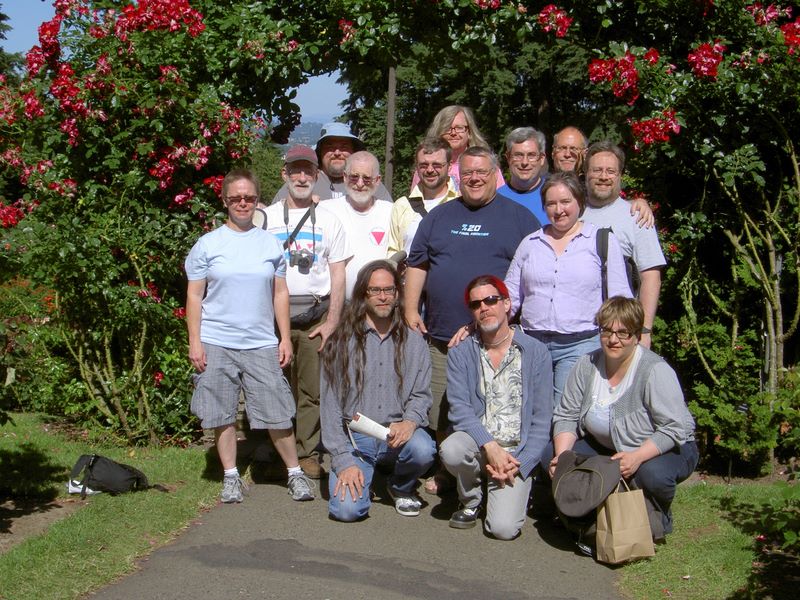 Motssers at the Rose Garden